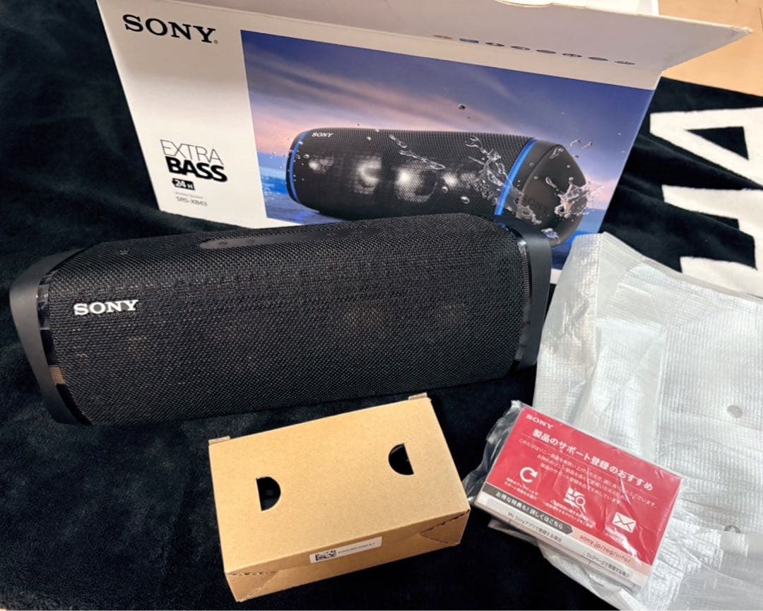 状態良SONY SRS-XB43 EXTRA BASS ワイヤレス スピーカー