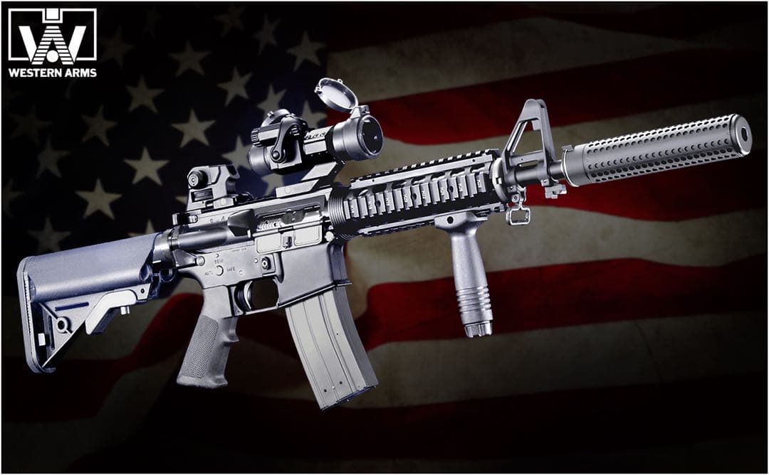 【完売品】WA【コルト】M4A1《アメリカン・スナイパー》S-ver.新古品