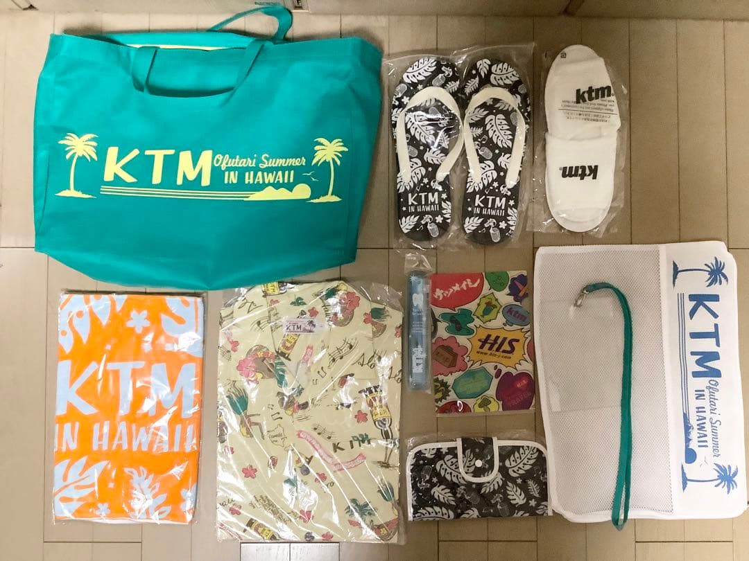 ★ht164　ケツメイシお二人summer IN HAWAIIの限定グッズ