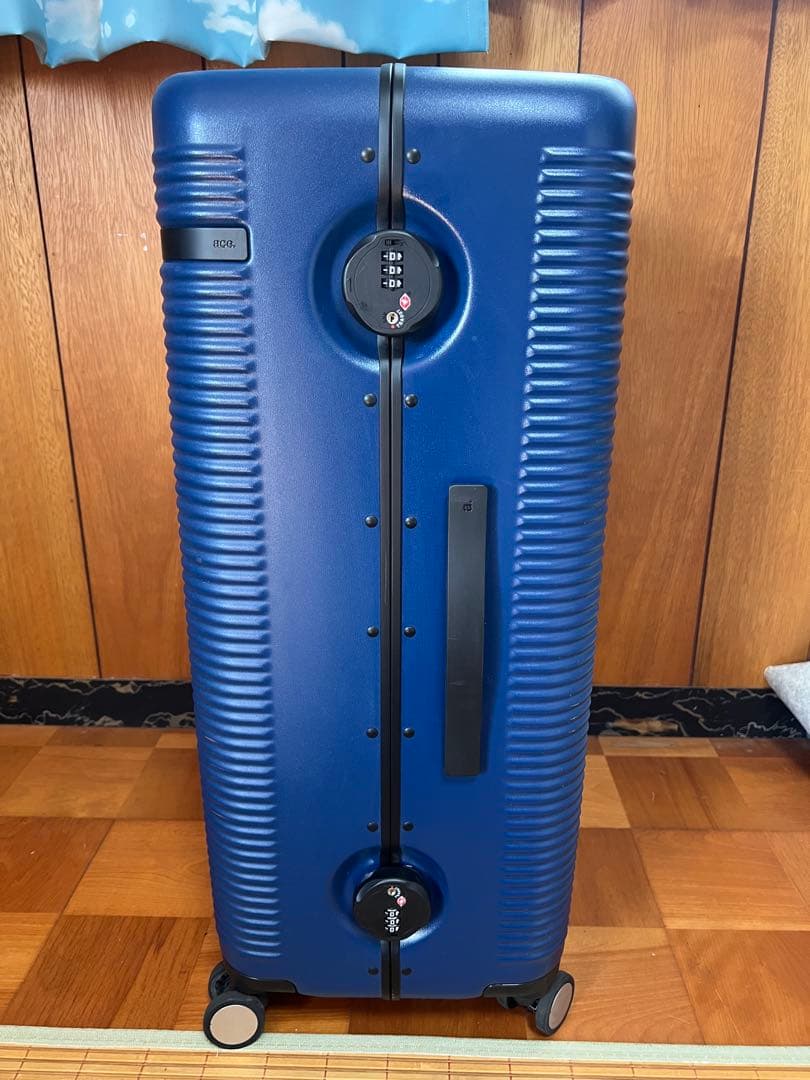 【美品】ace ポリカーボネート キャリーケース 91L 74×52×30cm