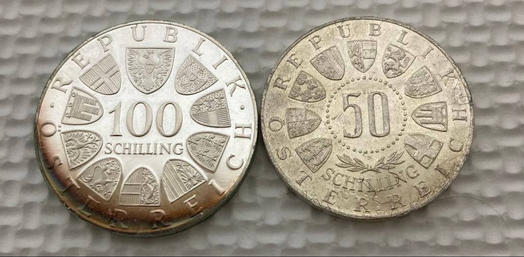 ケ*イ様 オーストリア銀貨 2枚