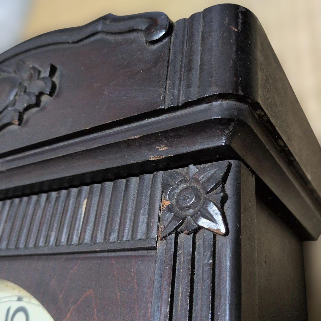 精工舎　稼働品　ゼンマイ時計　振り子時計　昭和レトロ　ボンボン時計