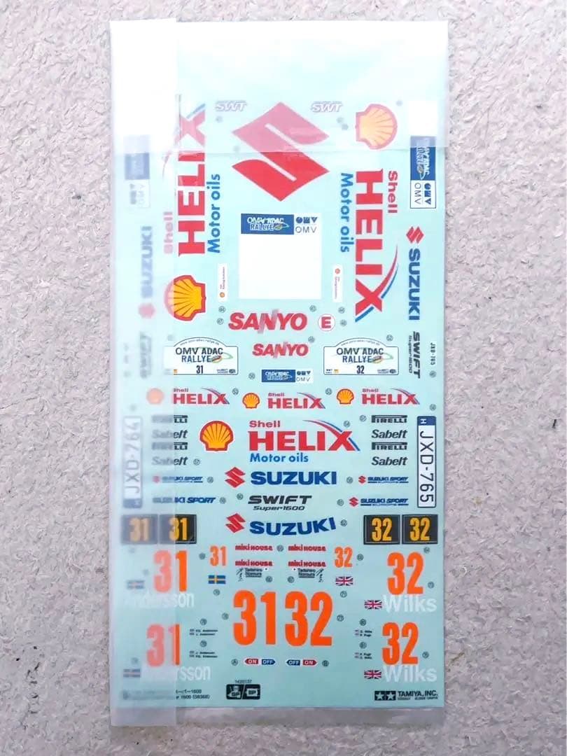 当時モノ 絶版 タミヤ RC 1/10 スズキ・スイフト スーパー1600