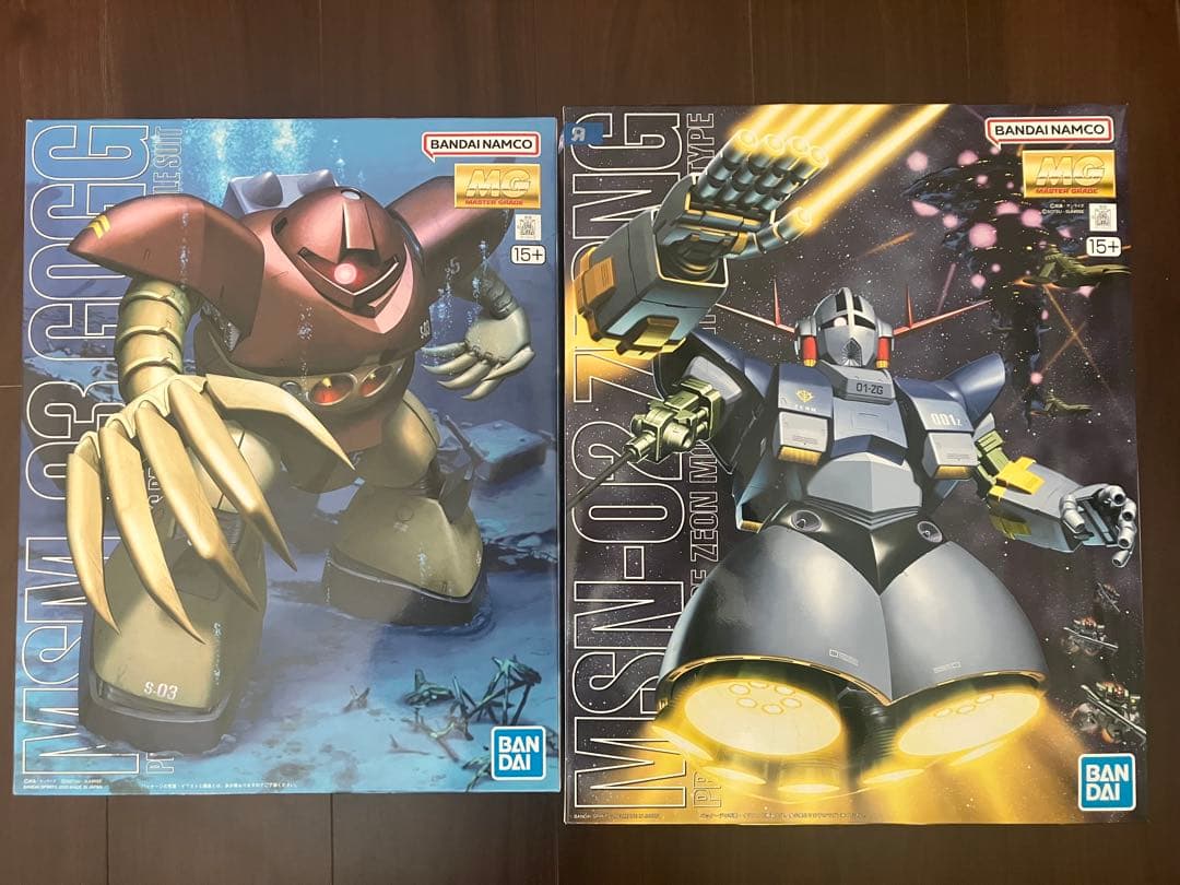 MG 1/100 MSN-02 ジオング　／MSM-03 ゴッグ