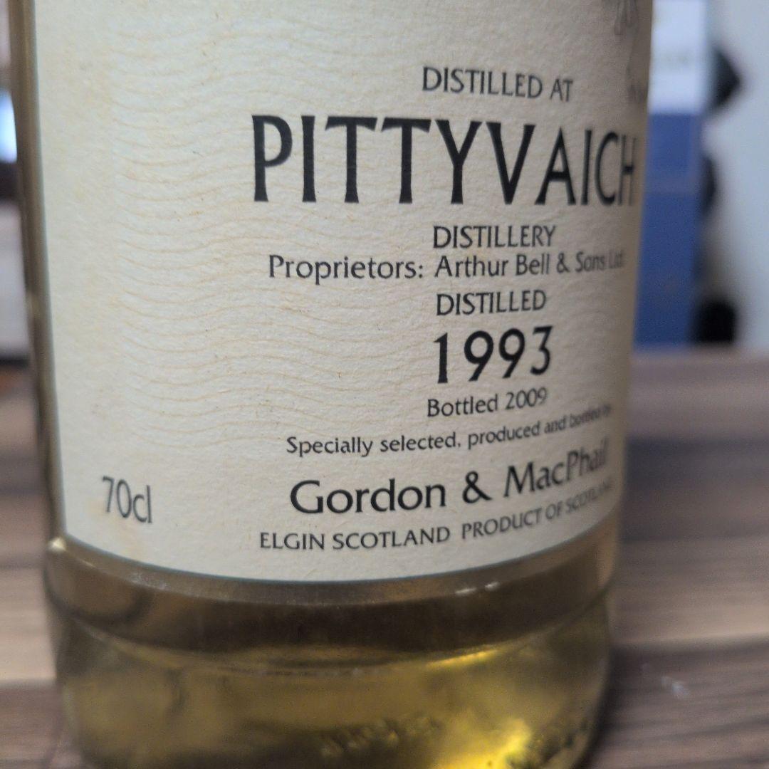 ウイスキー Connoisseurs Choice Pittyvaich 1993 70cl