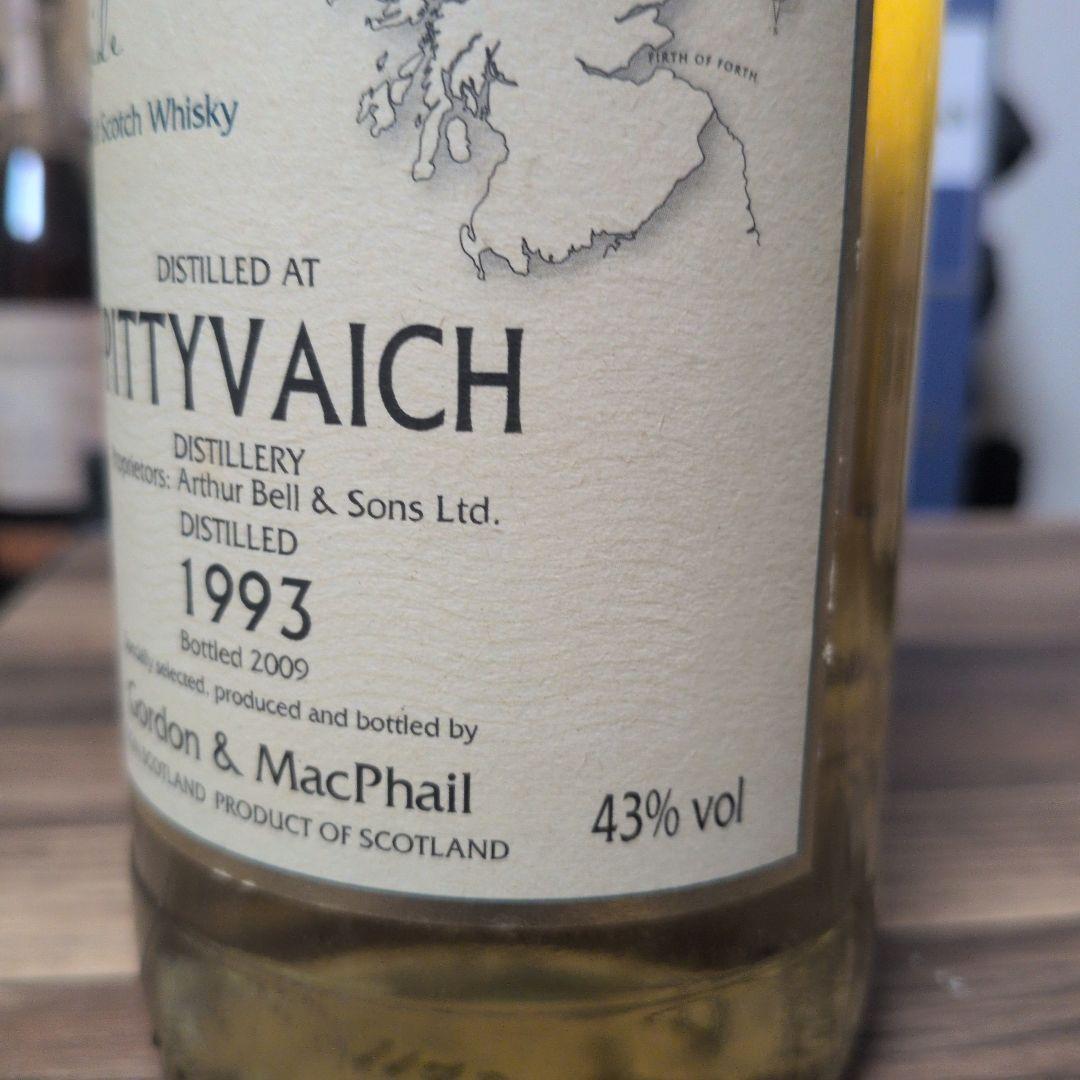 ウイスキー Connoisseurs Choice Pittyvaich 1993 70cl