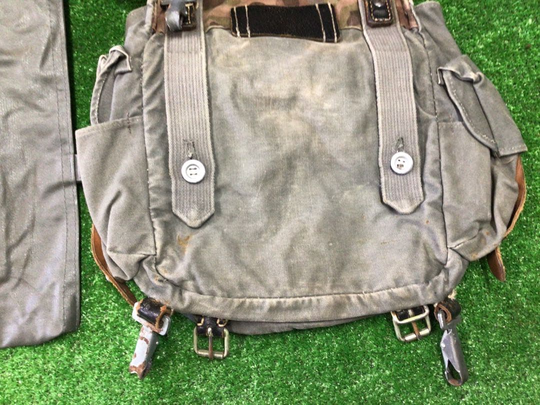 ④ 東ドイツ軍 NVA オーストリア軍ミリタリー バッグ ヨーロッパ軍装品