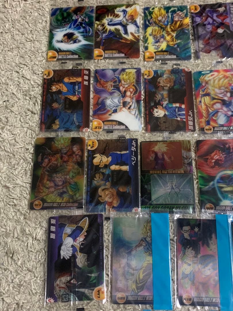 ドラゴンボール　森永ウエハース　コレクション　カード　19枚　新品未開封　3D