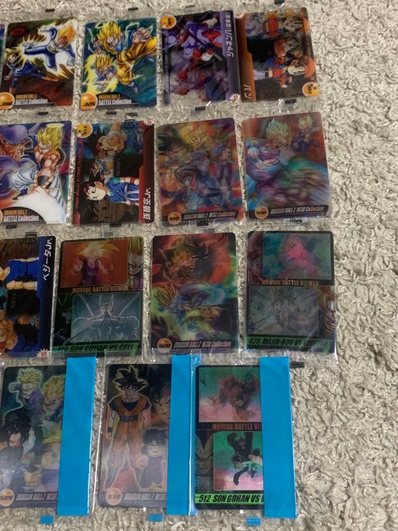 ドラゴンボール　森永ウエハース　コレクション　カード　19枚　新品未開封　3D