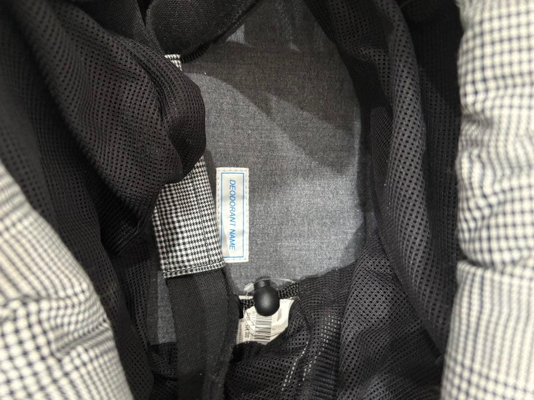 luxe birdieキャリーバッグ・スリング ブラック・チェック