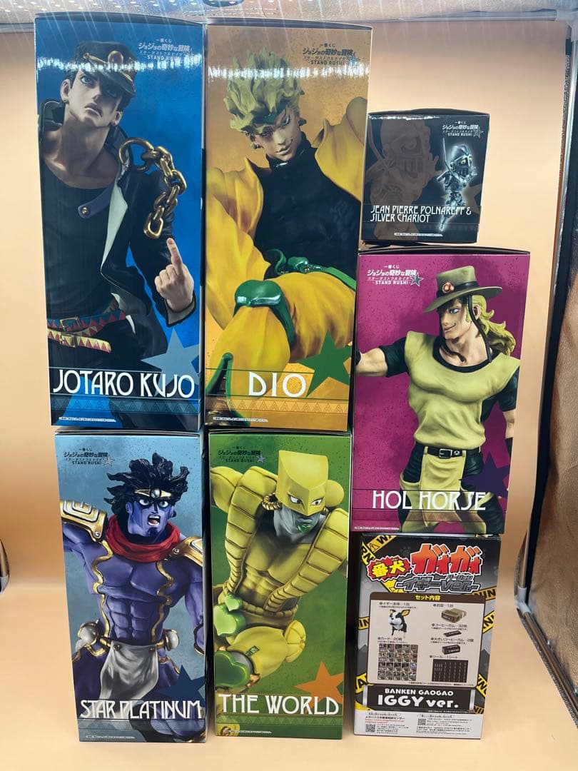 一番くじ ジョジョの奇妙な冒険 スターダストクルセイダース フィギュアコンプ