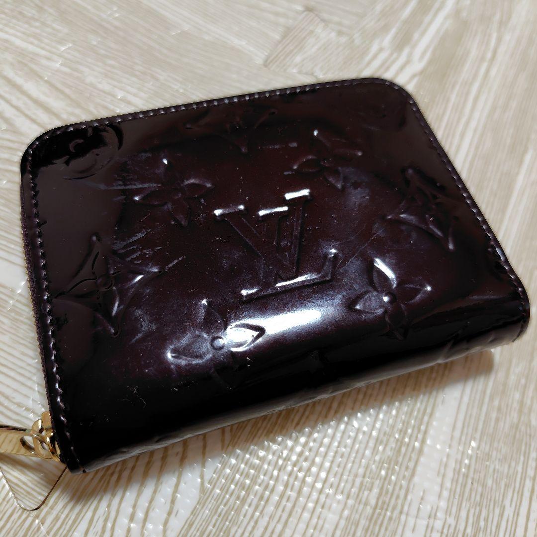 LOUIS VUITTON モノグラム ヴェルニ ジッピー パース