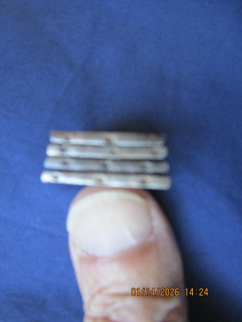 一分銀 　天保一分銀　4枚セット