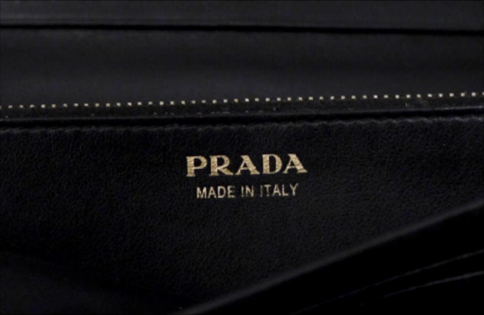 美品◆ PRADA プラダ キルティングナイロン ショルダー バッグ 長財布 黒