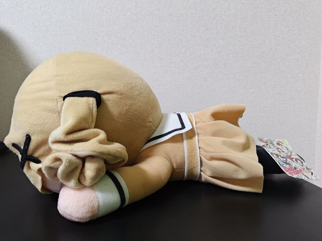 【美品】バンドリ　メガジャンボ寝そべりぬいぐるみ　市ヶ谷有咲　タグ付き