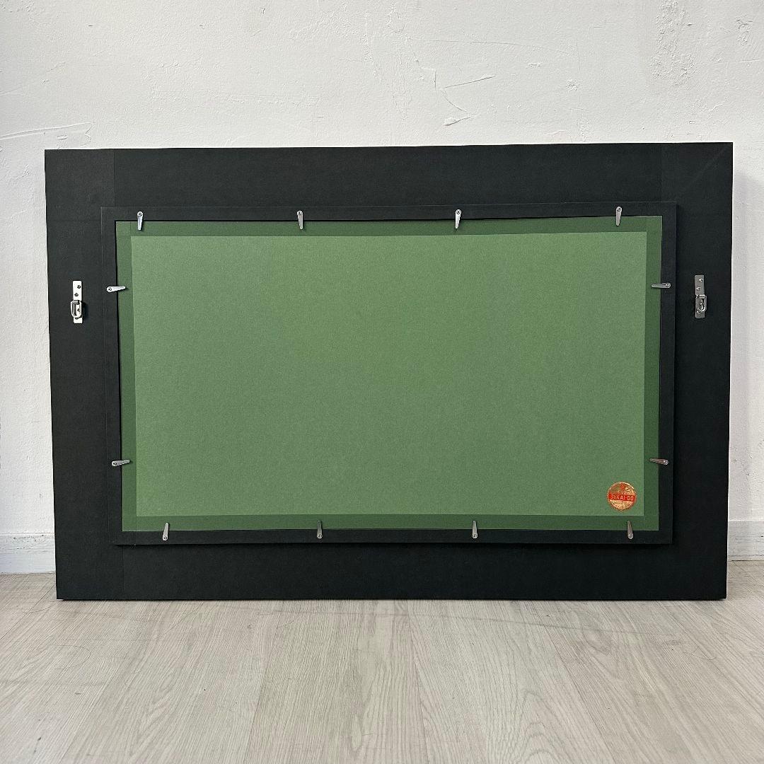 世界堂特注　額縁　キャンバス+木枠一式　大型　W783×H522×D42 　金