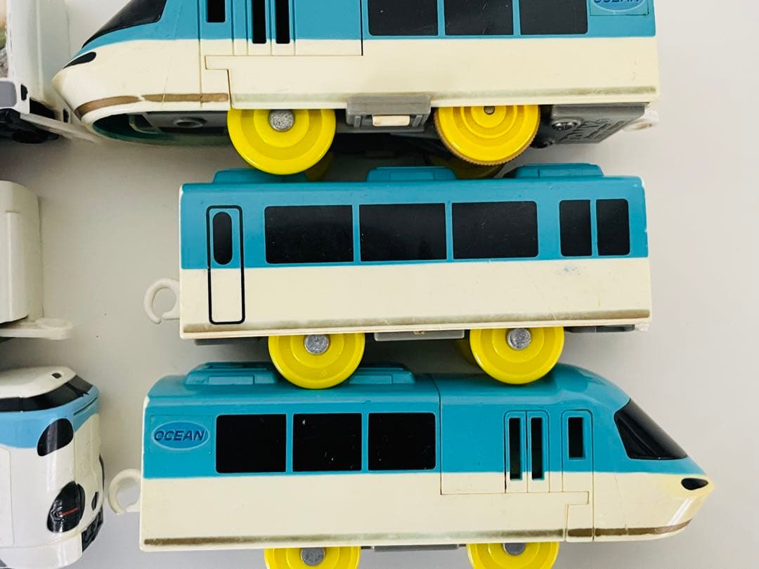 プラレール 特急くろしおダブルセット　オーシャンアロー×パンダくろしお