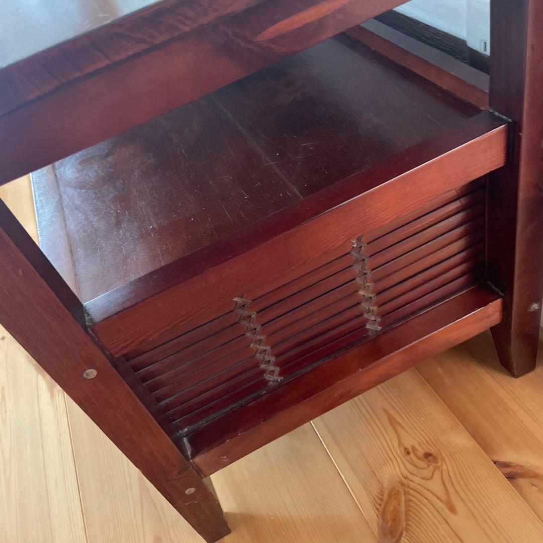 アジアン家具　ローチェスト　テレビ台　木製 引き出し付き インポート