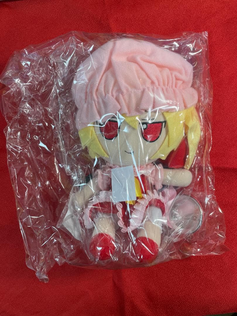 ☆新品☆東方 ふもふもふらん ふもふもれみりあ 2体セット 缶バッジ付き