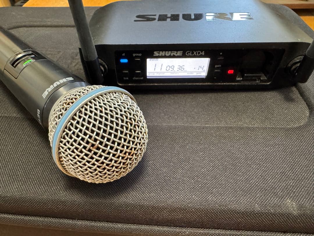 SHURE GDXD4 BETA58A ボーカルワイヤレスシステム