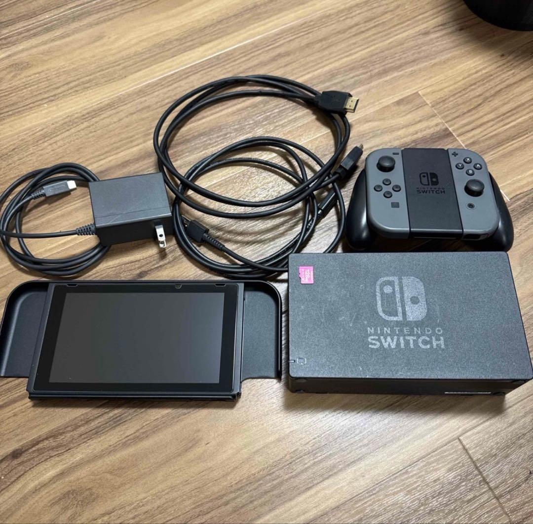 NINTENDO Switch グレー 任天堂 ニンテンドースイッチ 本体