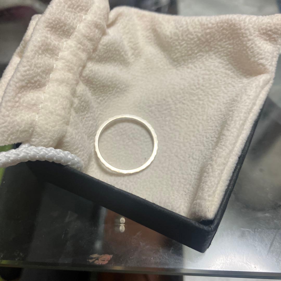 K18ホワイトゴールド18号ホワイトゴールド号リング‼️