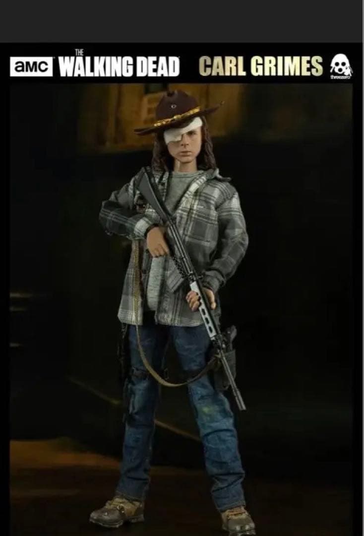 ウォーキングデッド　カール　グライムス　1/6フィギュア　スリーゼロ未開封