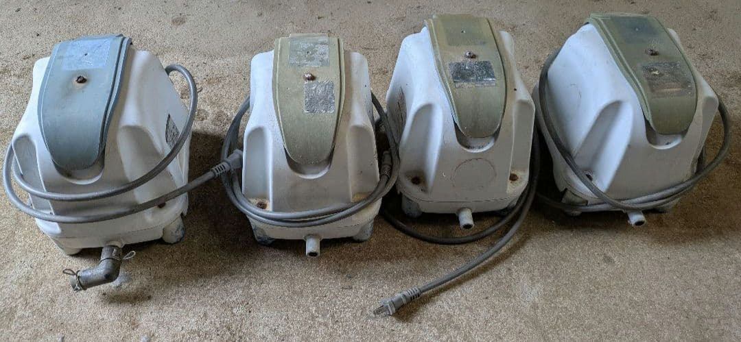 ジャンク 4台セット② ブロワー　FP-60 60HT NZ等 吐出風量60L/