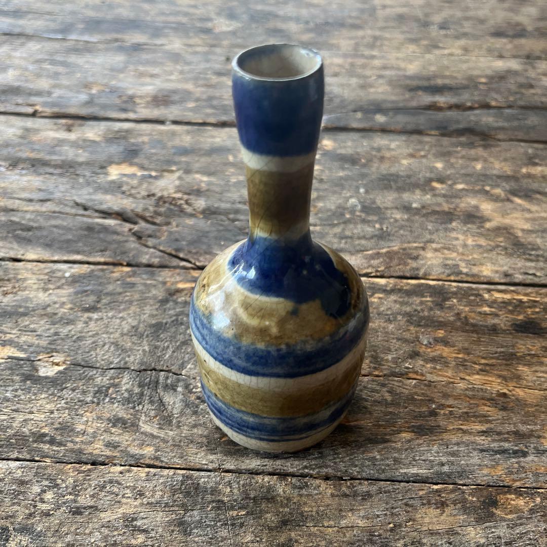 古琉球　二彩　徳利　瓶