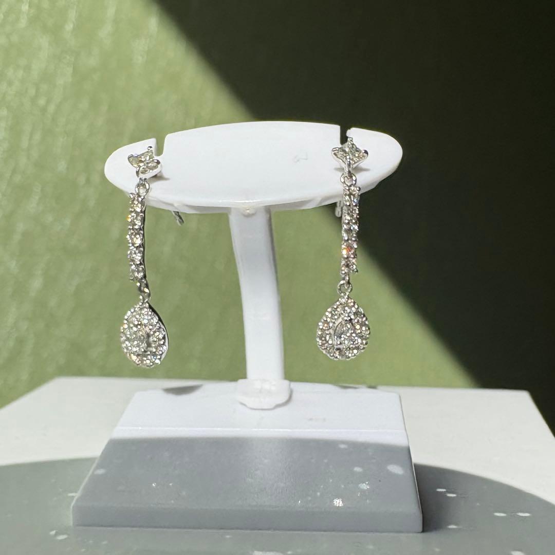 ダイヤモンド ピアス プラチナ