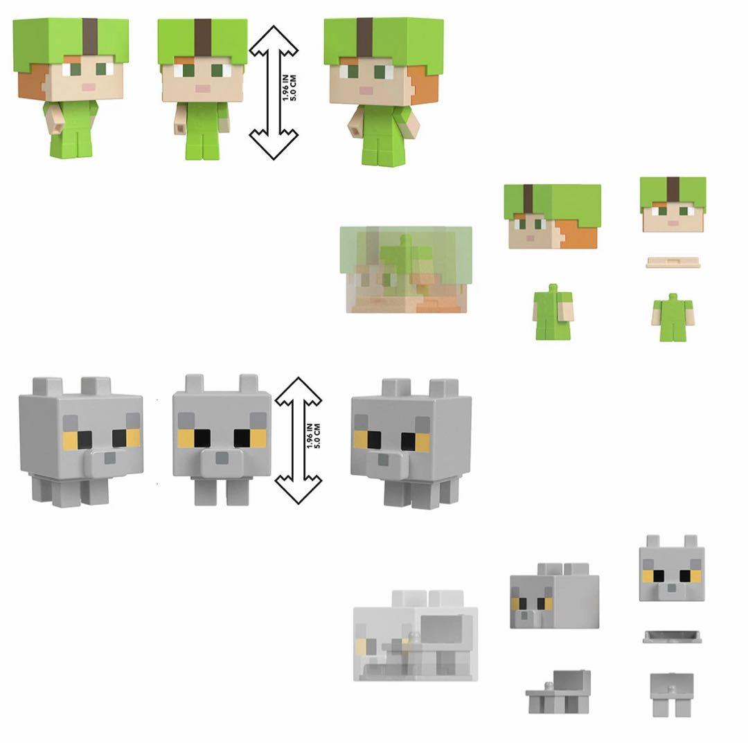 【新品未開封30個セット★】マインクラフト　モブヘッド ミニフィギュア　箱付き！