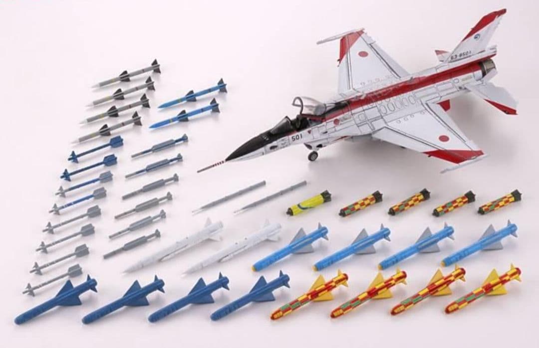 技MIX 1/144 F-2A&空自ウェポンセット （501号機）ALC02