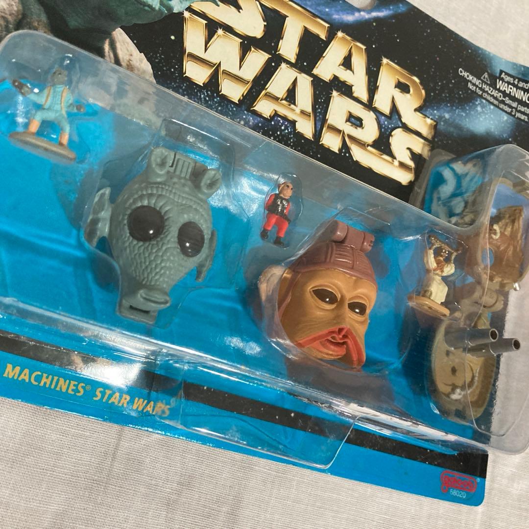 スターウォーズ マイクロマシン　フィギュア　ヘッドコレクション　4点セット