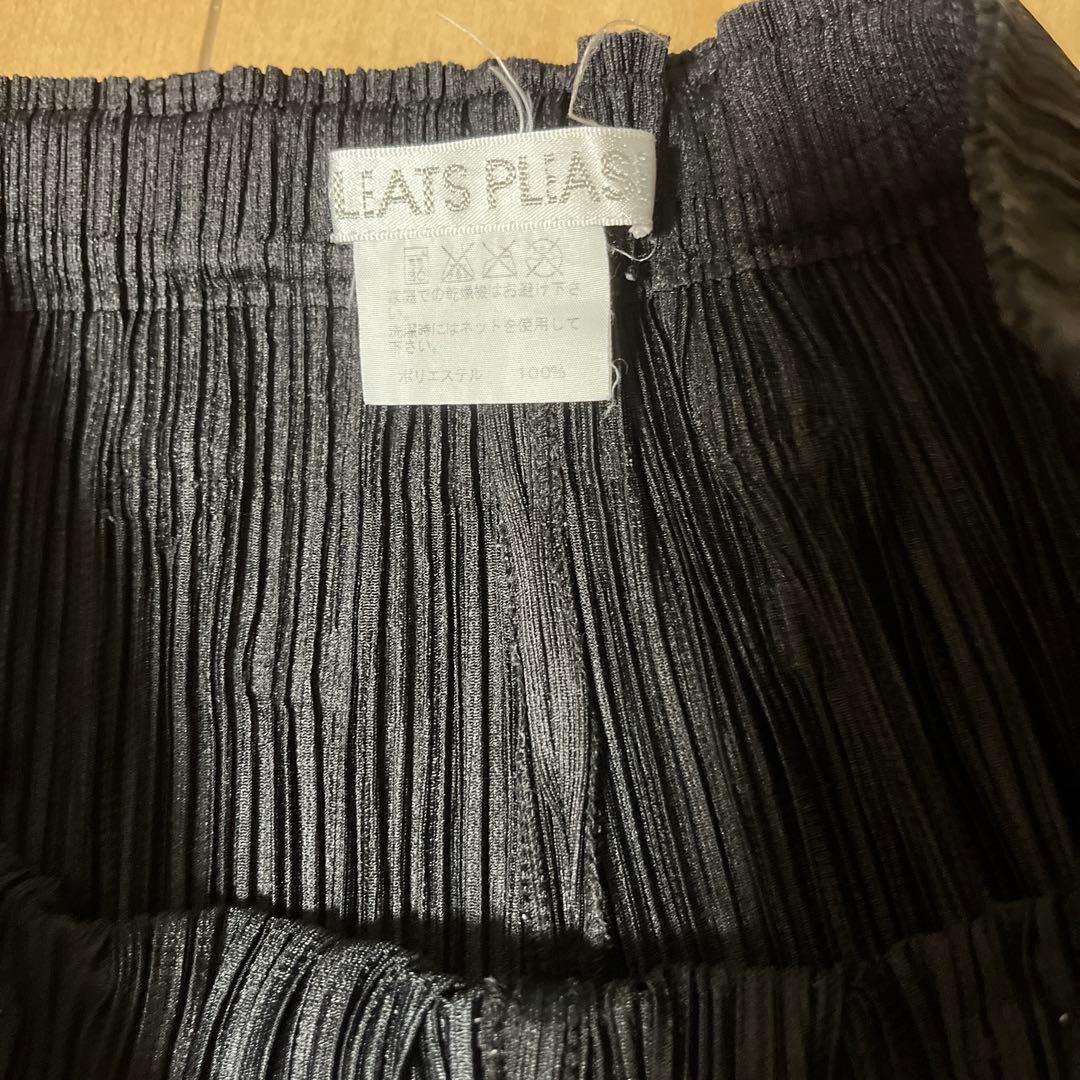 プリーツプリーズ　黒パンツ2枚