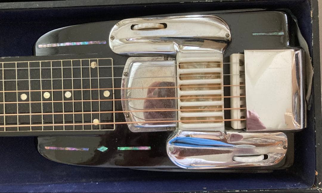 【1950年代美品】Teisco Model L／黒／完動品／ハードケース付