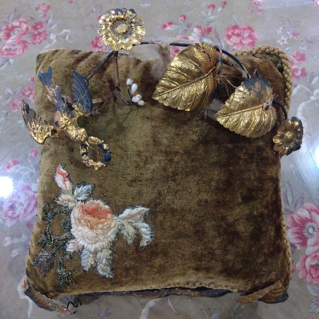 ‼️新年SALE‼️9000円台付きマリアージュ アンティーク クッション