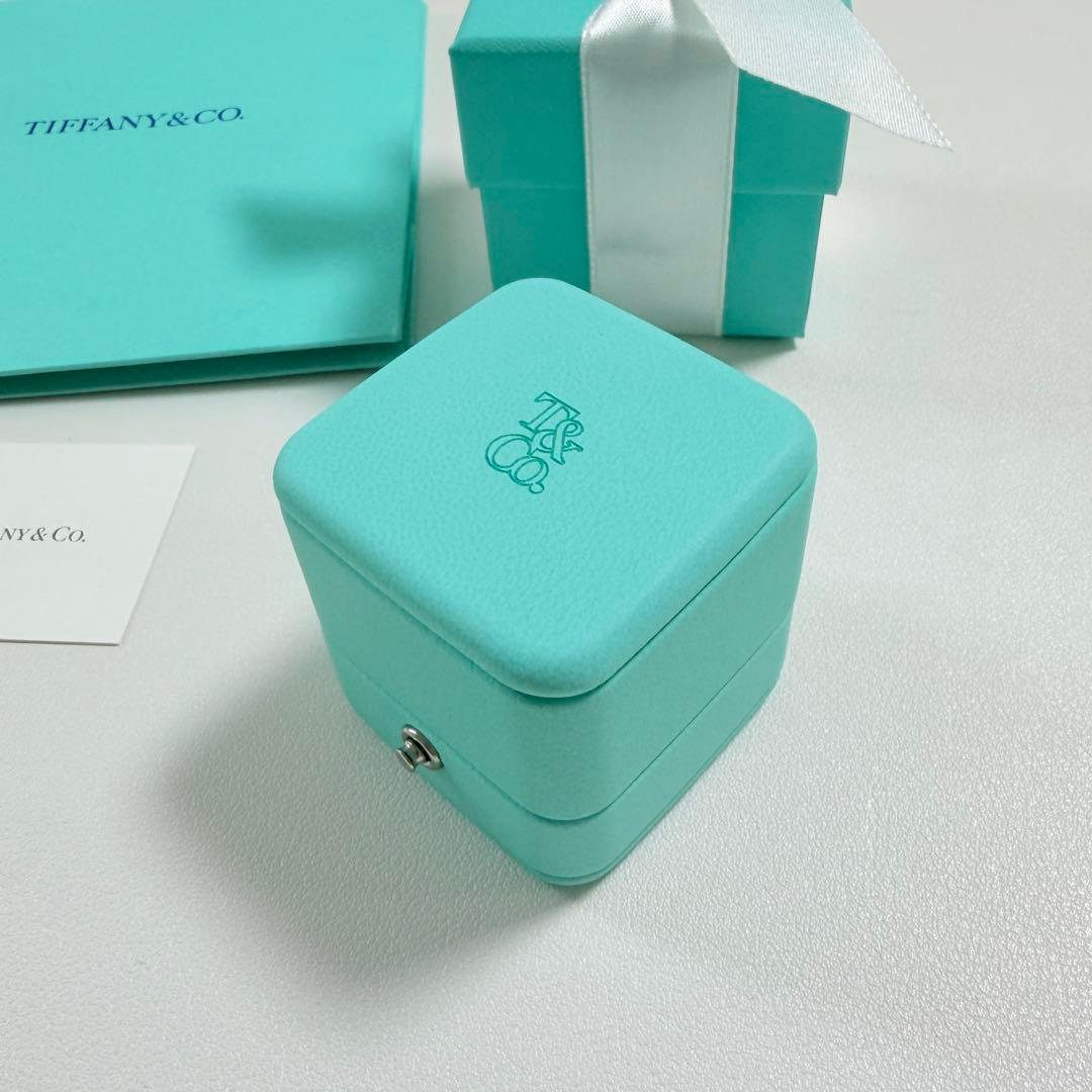 極美品　現行品　ティファニー　限定品　リングケース　空箱　T&Co. ロゴ