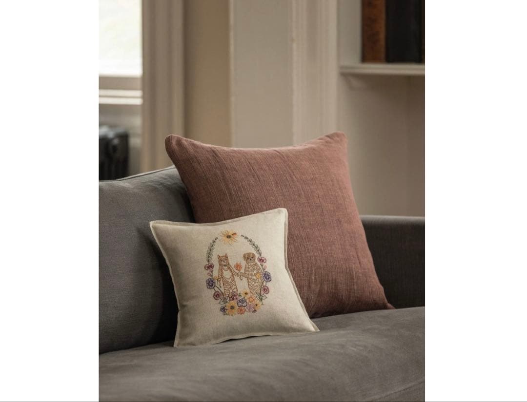 【新品】Coral&Tuskコーラルアンドタスク　クッションカバー 動物