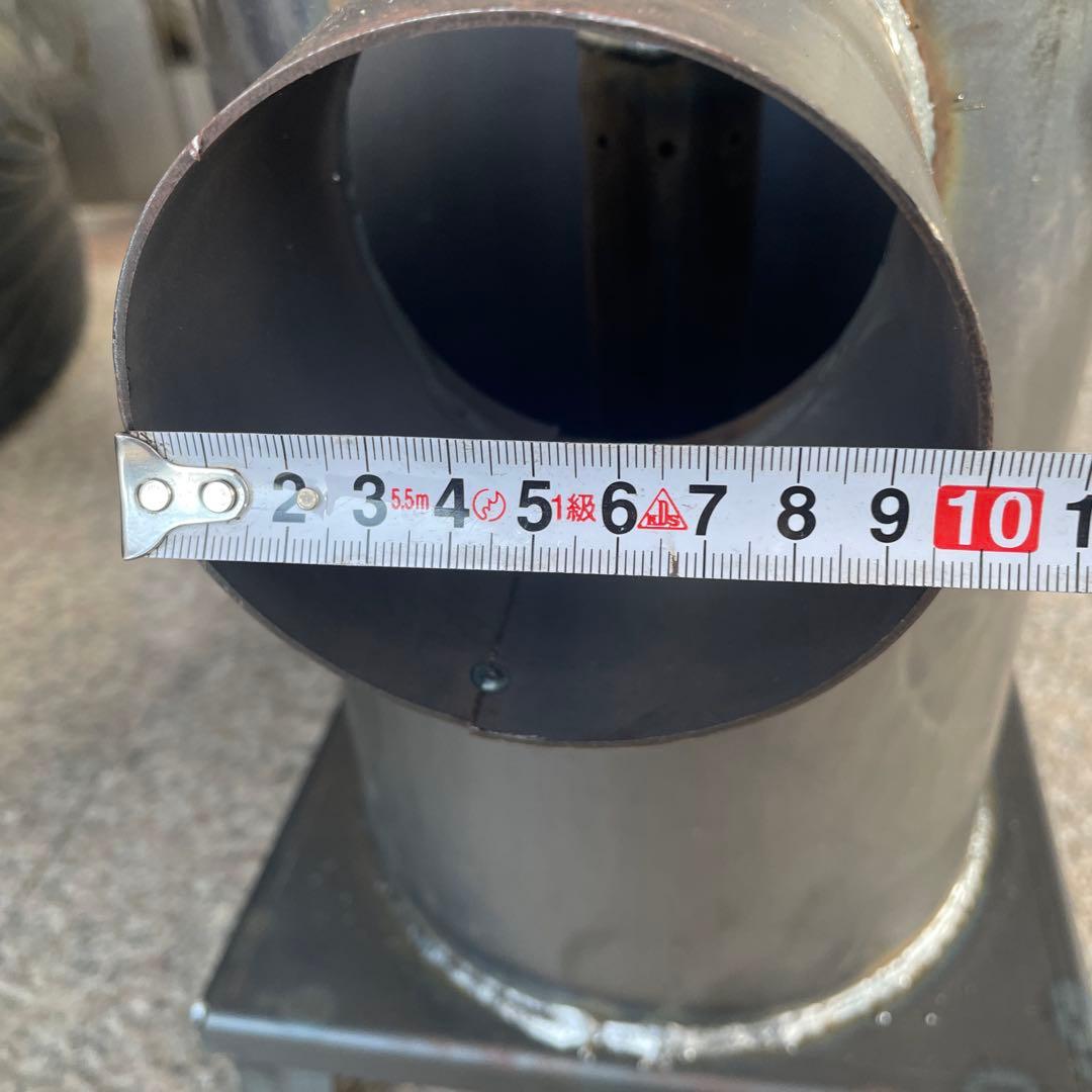 廃油ストーブ　耐熱塗装