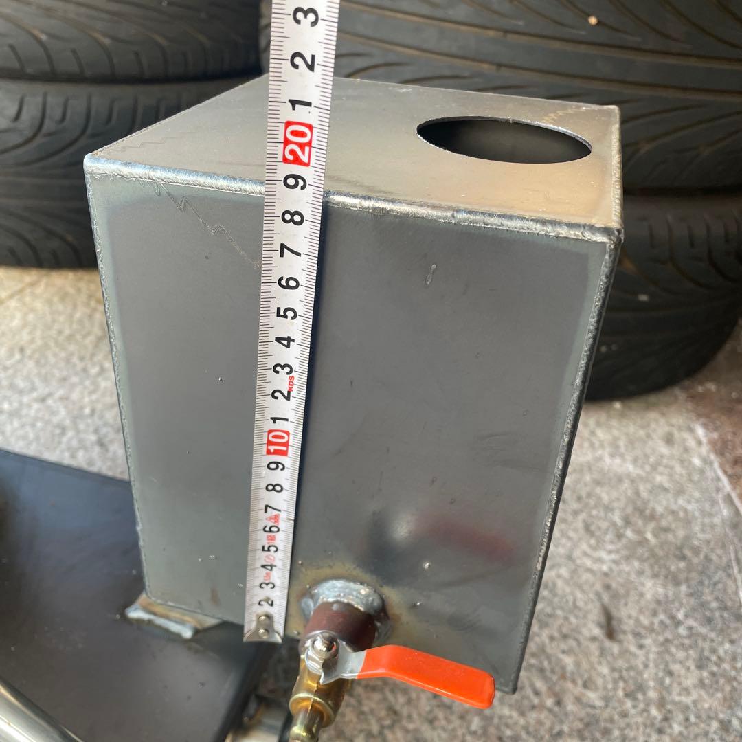 廃油ストーブ　耐熱塗装