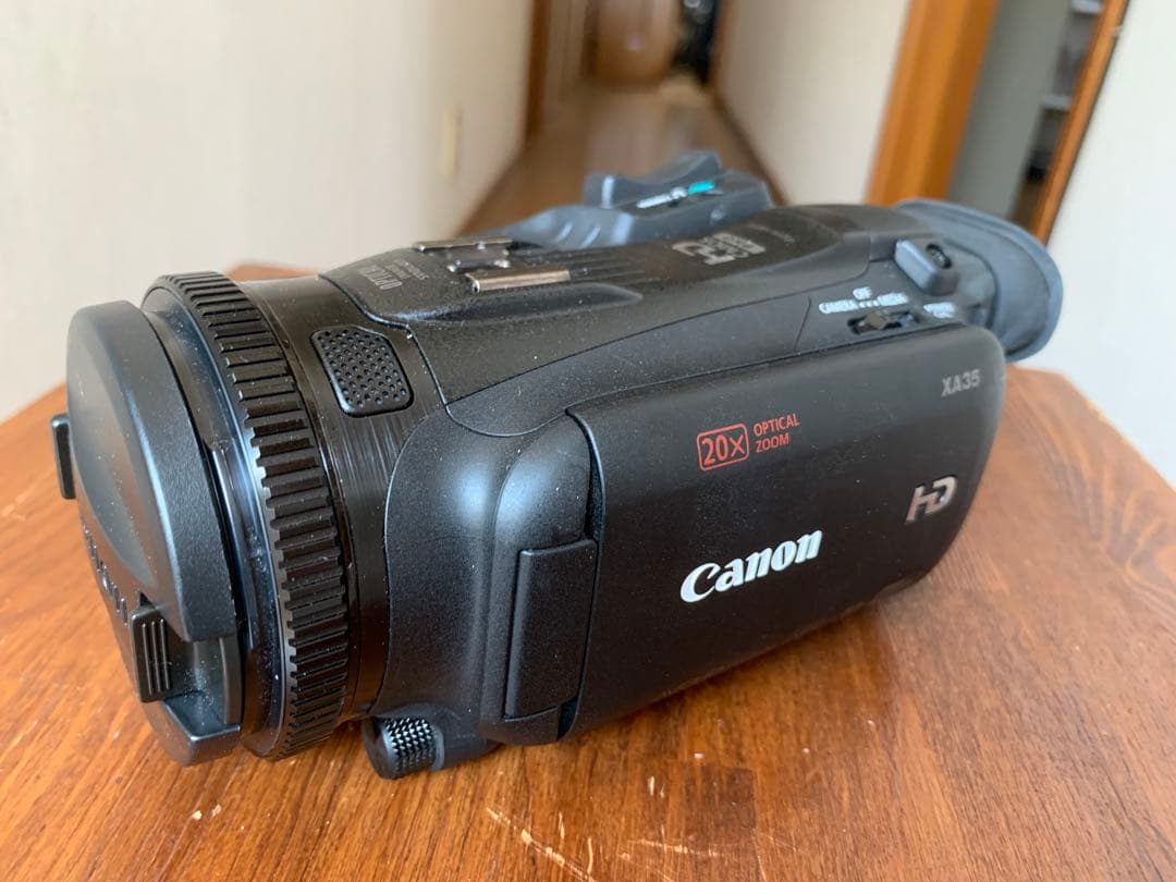 CANON XA35 動作品 ハンドルユニットHDU-1付