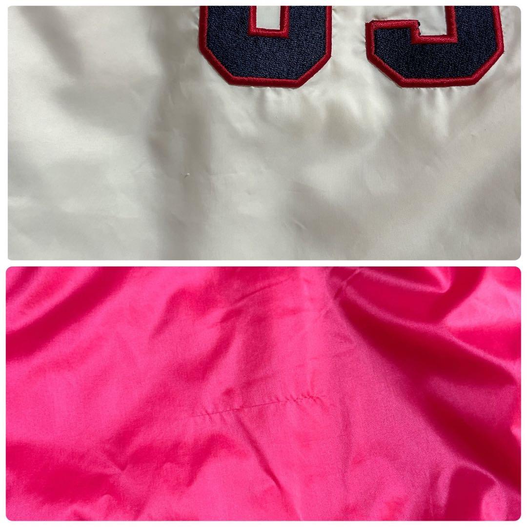 パーリーゲイツ　リバーシブル　4way　中綿　スニード　ベスト　ピンク　L