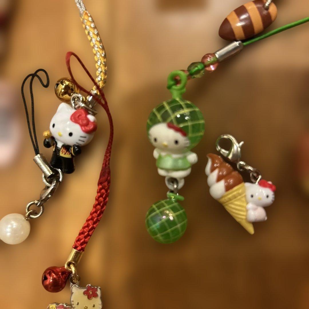 ハローキティ ストラップ 15個セット