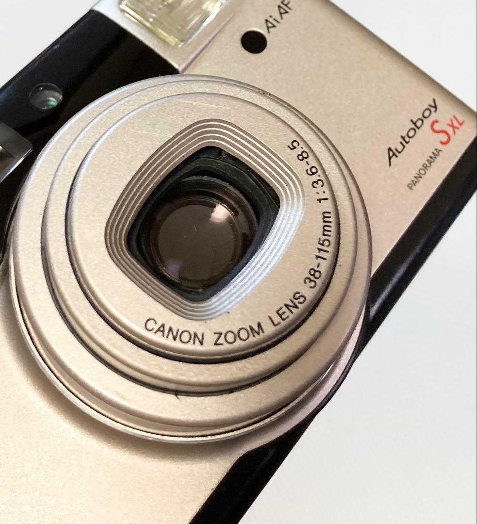 【完動品 美品】Canon Autoboy SXL 取扱説明書 ケース付き