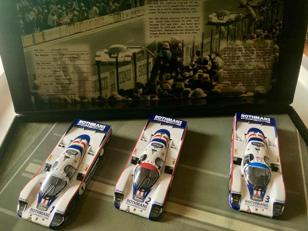 ミニチャンプス1982 24H LE MANS ポルシェ956L 3台セット