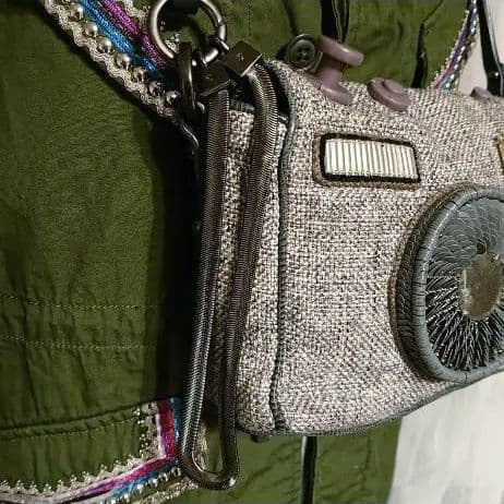 Jamin Puech ジャマンピュエッシュ カメラ テザイン バッグ グレー