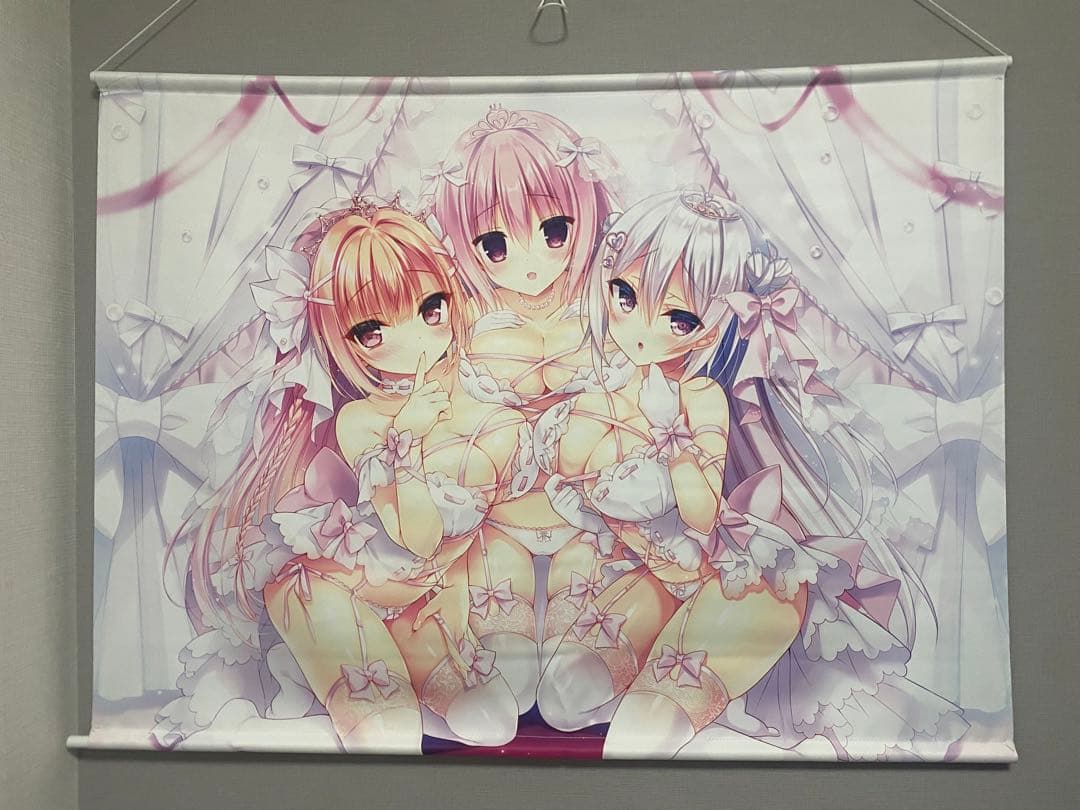 はすね先生　るび様　なえなえ先生　合作タペストリー