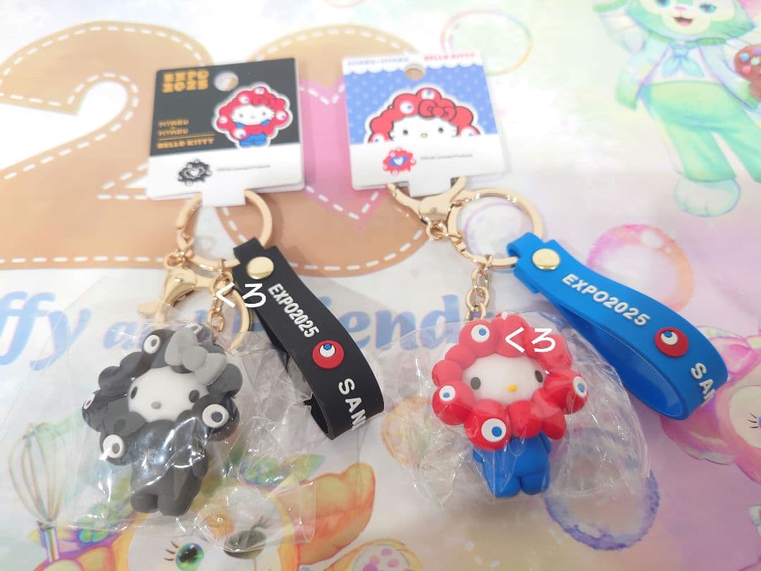 関西万博2025❤ハローキティ❤EXPO2025♡キーホルダーサンリオ❤なりきり