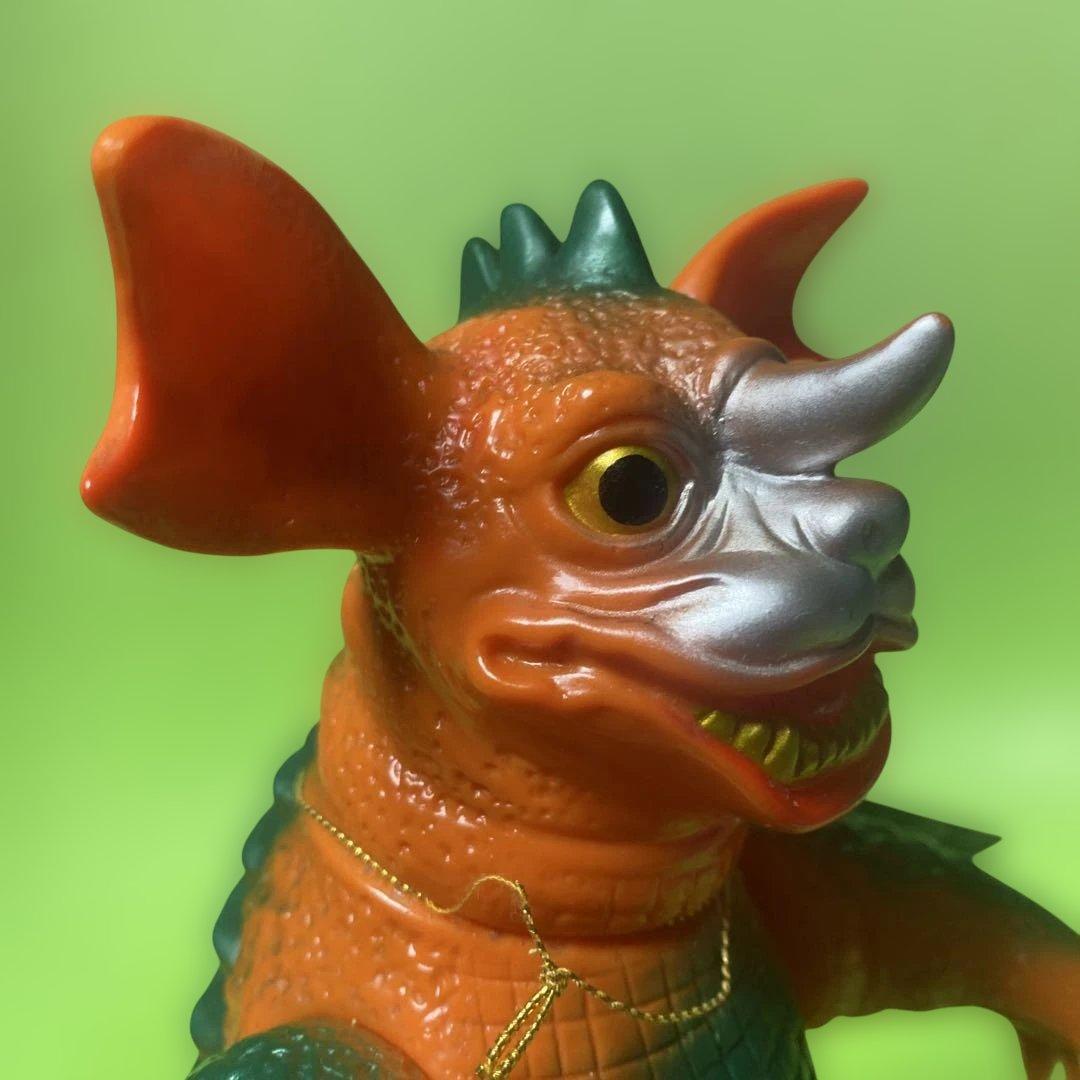 ソフビ★フランケンシュタイン対地底怪獣★バラゴン★ブルマァク★復刻版★バンダイ