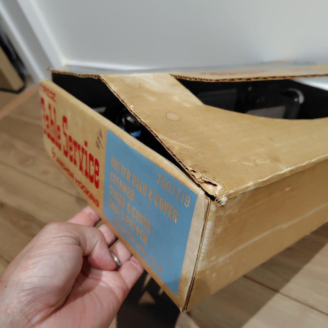 アンティーク雑貨 Anchor Hocking Early American Prescut